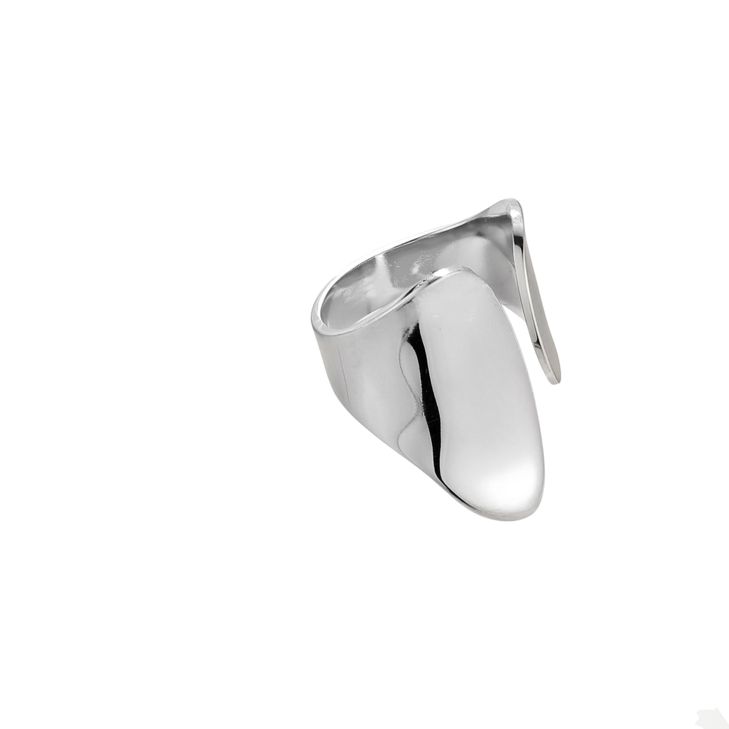 Silver Current Ring